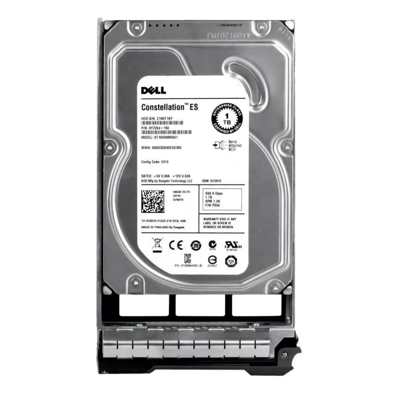 Жесткий диск Dell 0740YX 1Tb  SAS 3,5" HDD