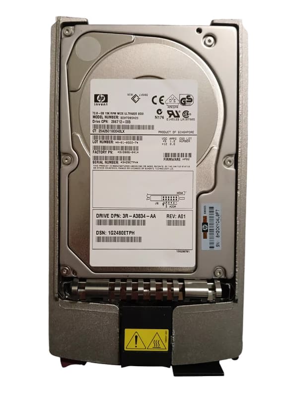 Жесткий диск HP BD07285A25 72,8Gb  U320SCSI 3.5" HDD