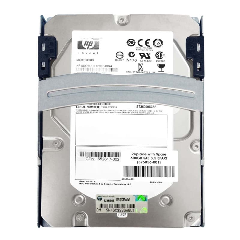 Жесткий диск HP 574758-B21 600Gb  SAS 3,5" HDD