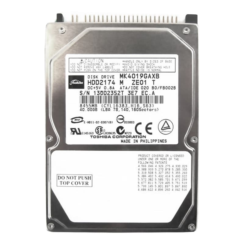 Жесткий диск Toshiba HDD2174 40Gb 5400 IDE 2,5" HDD