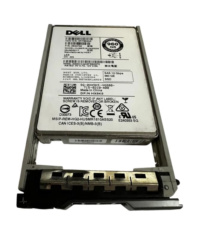 Жесткий диск Dell 0B34792 960Gb SAS 2,5" SSD