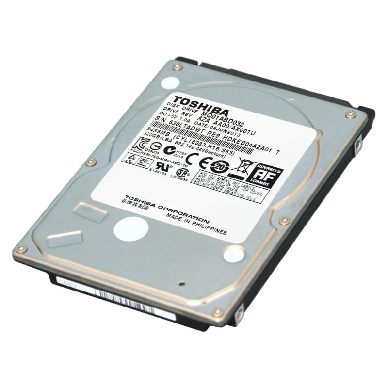 Жесткий Диск Toshiba HDKEB04AZA01 320Gb SATAII 2.5" HDD