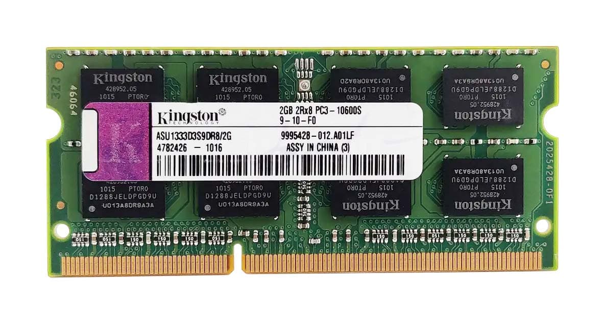 Оперативная память Kingston ASU1333D3S9DR8/2G DDRIII 2Gb