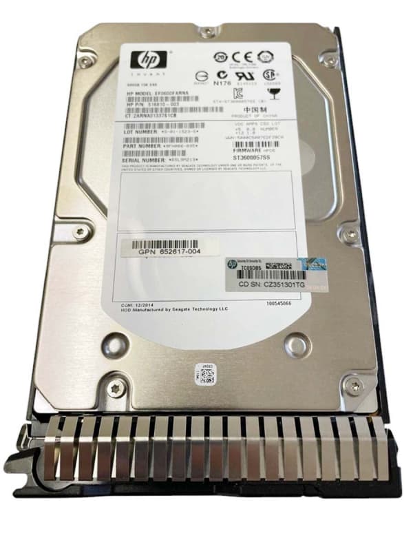 Жесткий диск HP 739709-001 600Gb  SAS 3,5" HDD