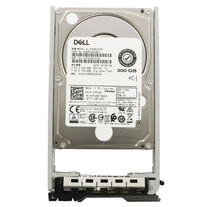 Жесткий диск Dell 0FF02R 300Gb SAS 2,5" HDD