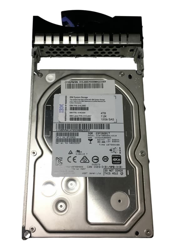 Жесткий диск IBM 01AC604 4Tb 7200 SAS 3,5" HDD