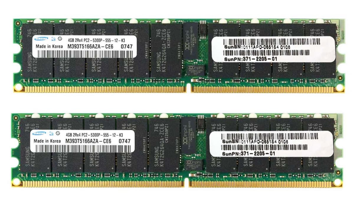 Оперативная память Sun X4227A DDRII 8Gb