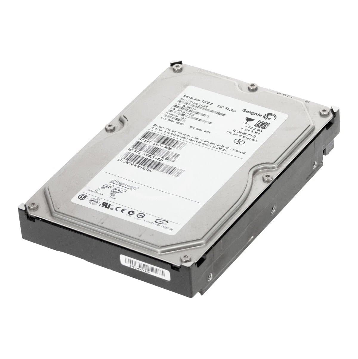 Жесткий диск HP 250Gb 7200 SATA 3.5" HDD 5188-1898
