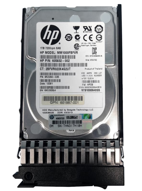 Жесткий диск HP EVA 660678-001 1Tb  SAS 2,5" HDD