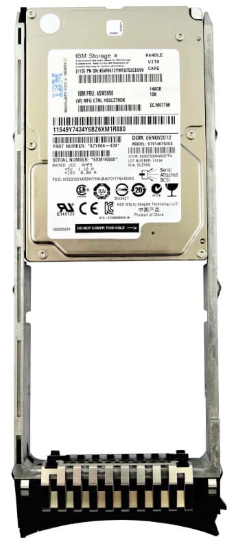 Жесткий диск IBM 45W3950 146Gb 15000 SAS 2,5" HDD
