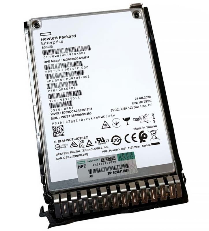 Жесткий диск HP 653109-B21 800Gb SAS 2,5" SSD