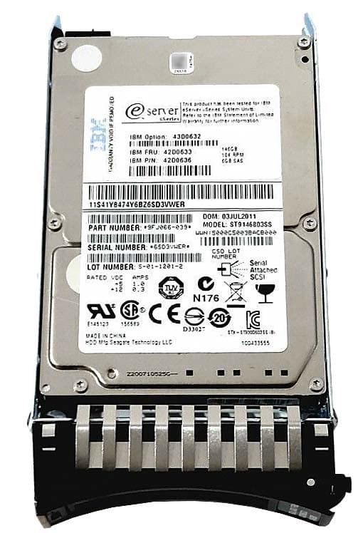 Жесткий диск IBM 9FJ066-039 146Gb 10000 SAS 2,5" HDD