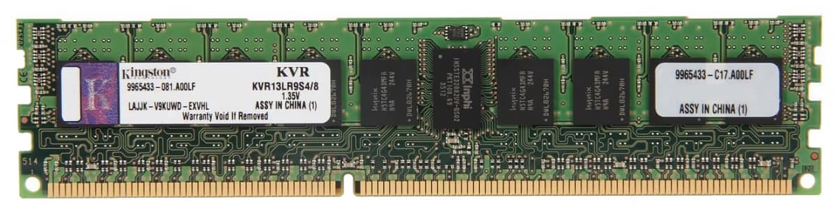 Оперативная память Kingston KVR13LR9S4/8 DDRIII 8Gb