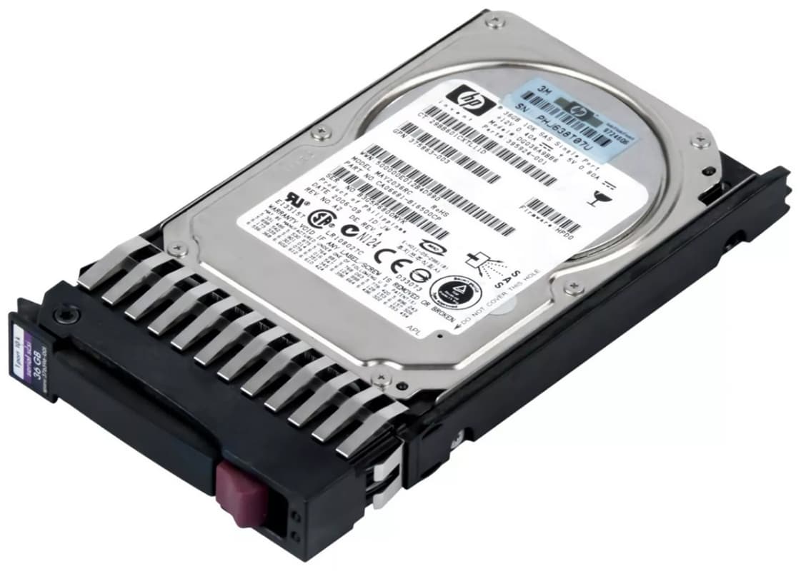 Жесткий диск HP DG036A9BB6 36Gb  SAS 2,5" HDD