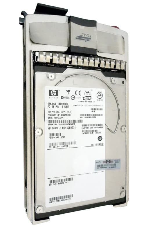 Жесткий диск HP 17R6357 146,8Gb  Fibre Channel  3,5" HDD