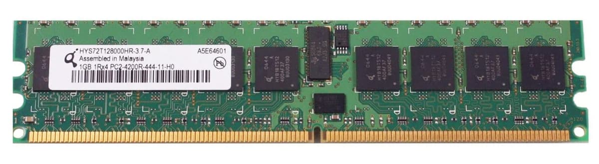 Оперативная память Qimonda HYS72T128000HR-3.7-A DDRII 1Gb