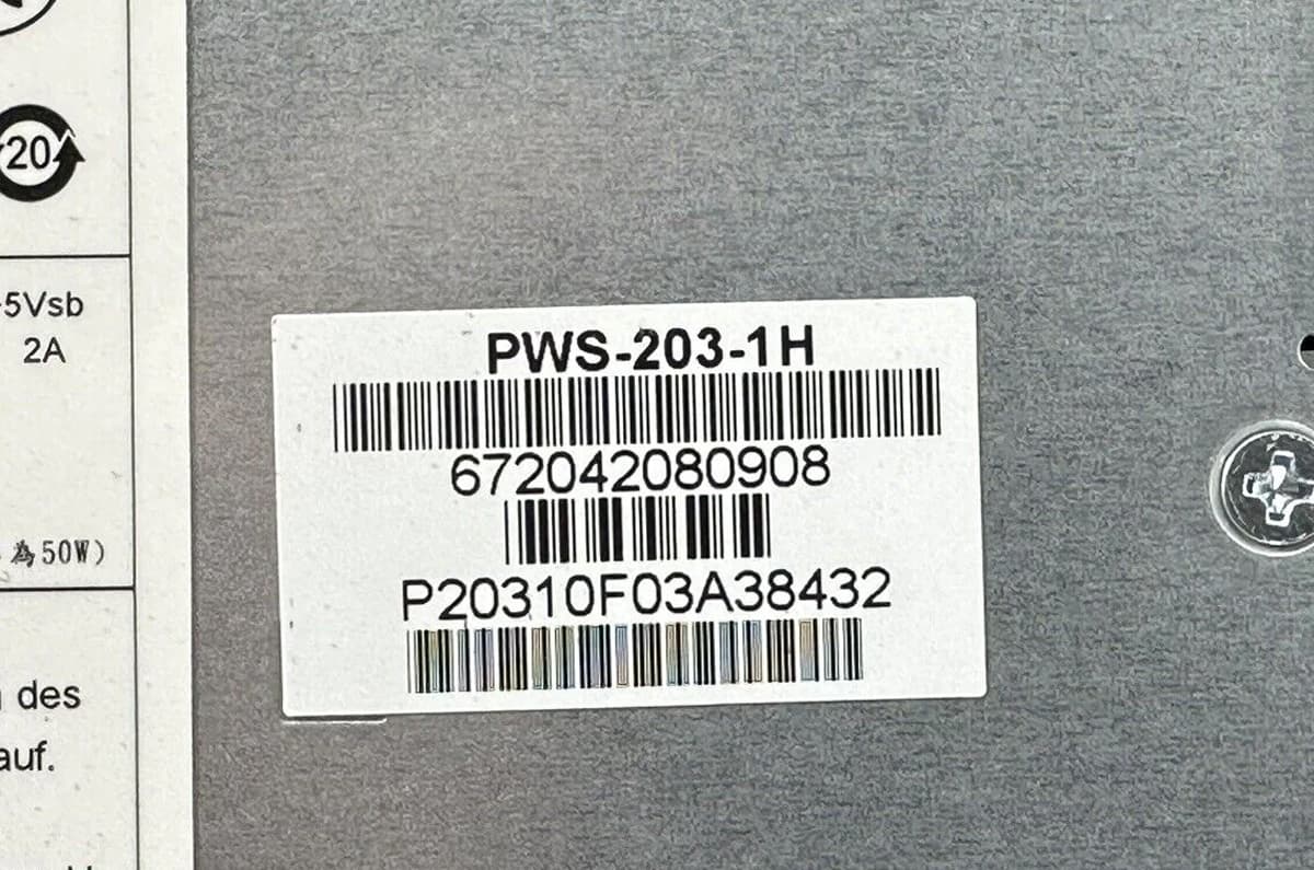 Резервный Блок Питания SuperMicro FSA037-4B0G 200W