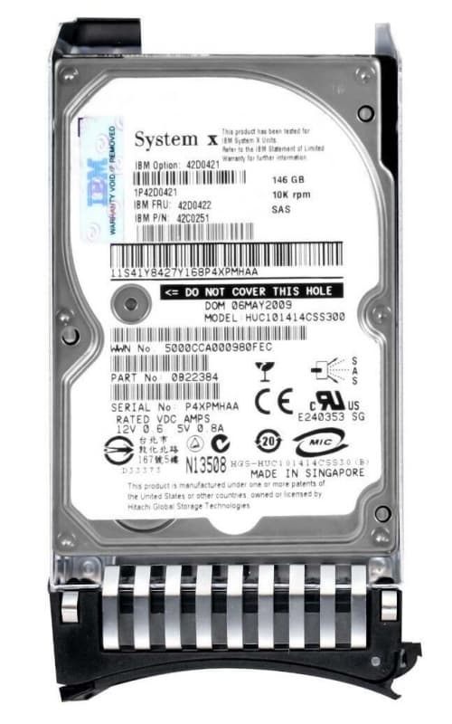 Жесткий диск IBM 42C0251 146Gb 10000 SAS 2,5" HDD