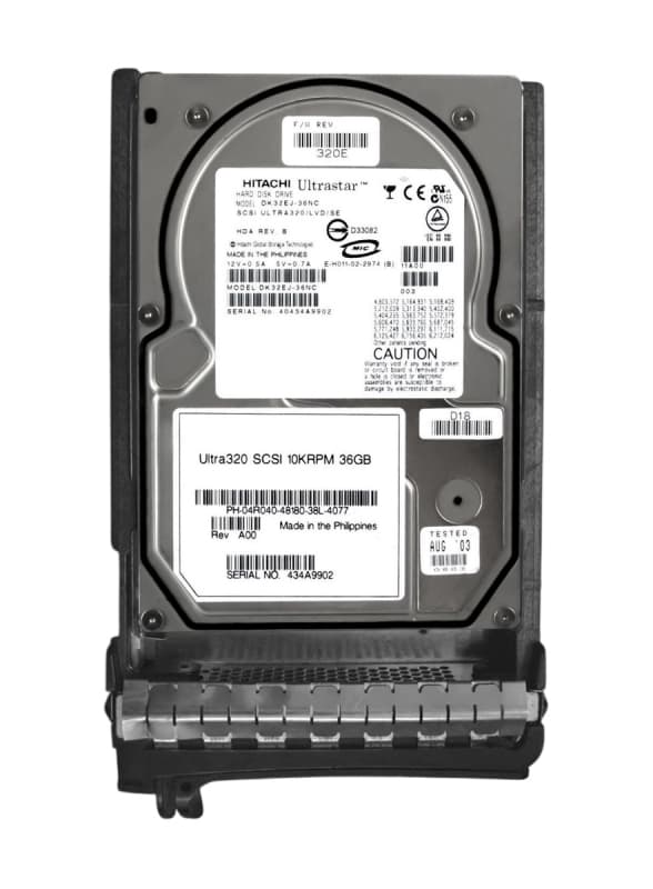 Жесткий диск Dell 04R040 36Gb  U320SCSI 3.5" HDD