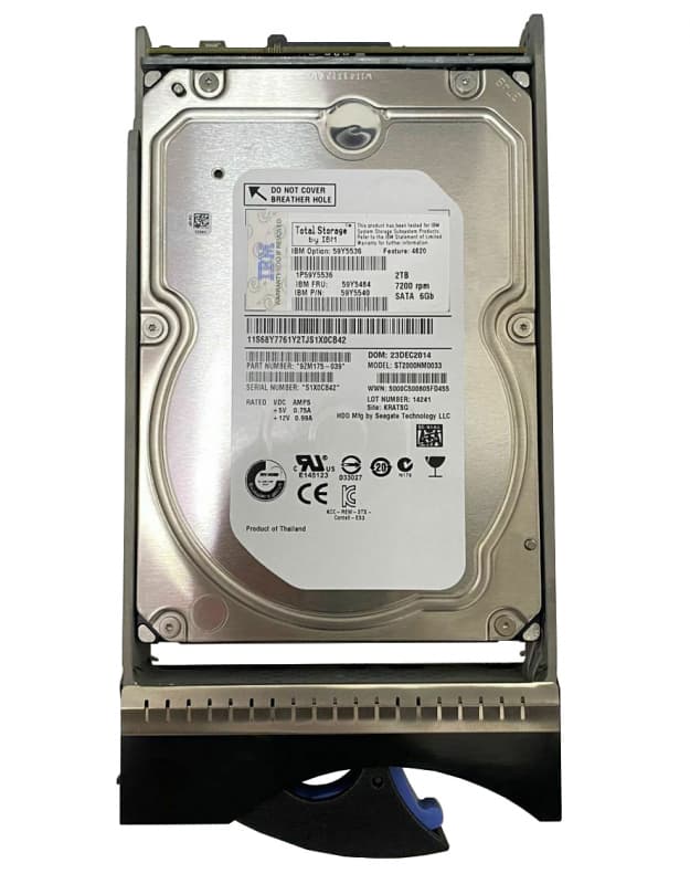 Жесткий диск IBM 59Y5536 2Tb  Fibre Channel  3,5" HDD