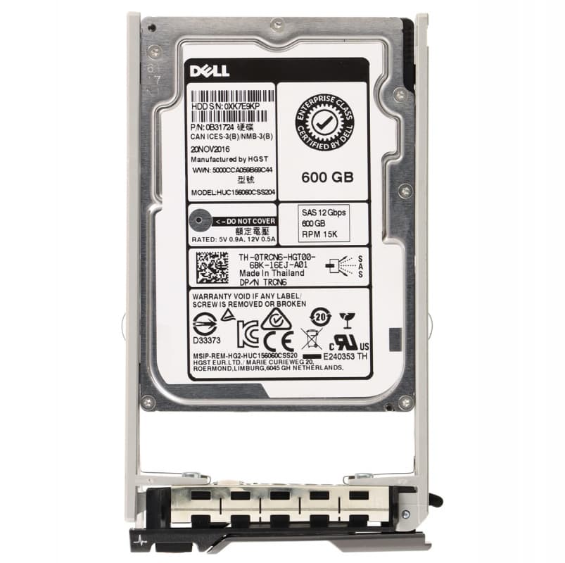 Жесткий диск Dell TRCN6 600Gb 15000 SAS 2,5" HDD