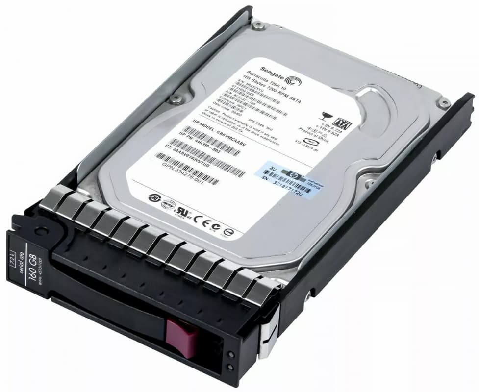 Жесткий диск HP GB0160CAABV 160Gb  SATA 3,5" HDD