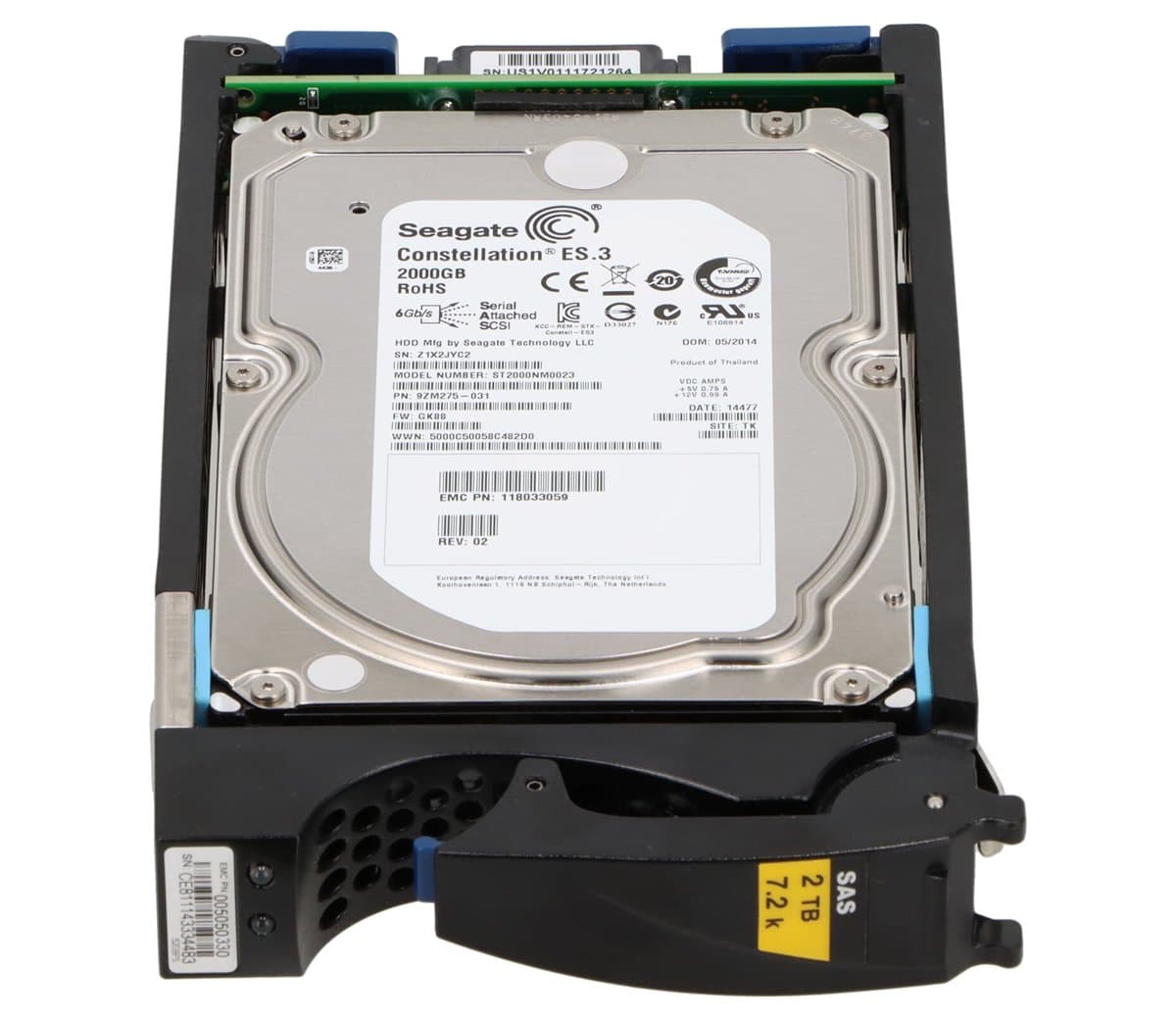  EMC 2Tb 7200 Fibre Channel 3.5" HDD