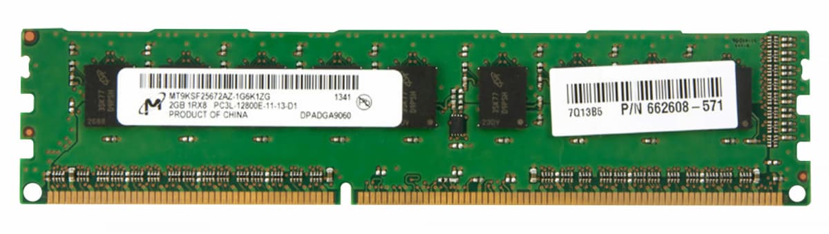 Оперативная память HP 662608-571 DDRIII 2Gb