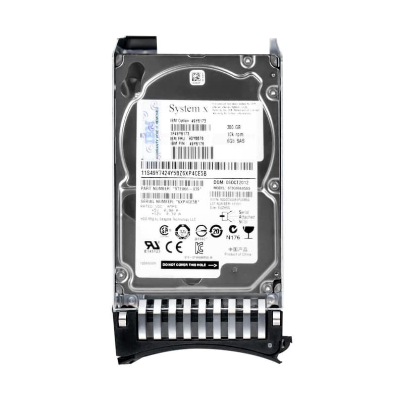 Жесткий диск IBM 49Y6176 300Gb 10000 SAS 2,5" HDD