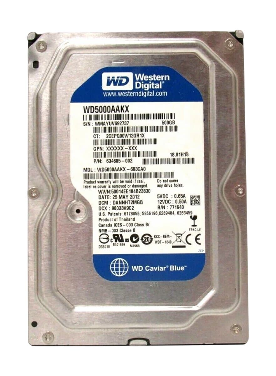 Жесткий диск HP 500Gb 7200 SATAIII 3.5" HDD