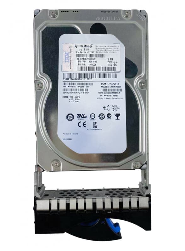Жесткий диск IBM 49Y1938 2Tb 7200 SAS 3,5" HDD