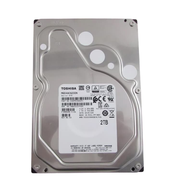 Жесткий диск Toshiba MG04ACA200N 2Tb 7200 SATAIII 3,5" HDD