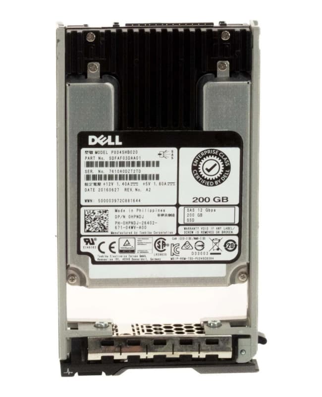Жесткий диск Dell SDFAF03DAA01 200Gb SAS 2.5" SSD