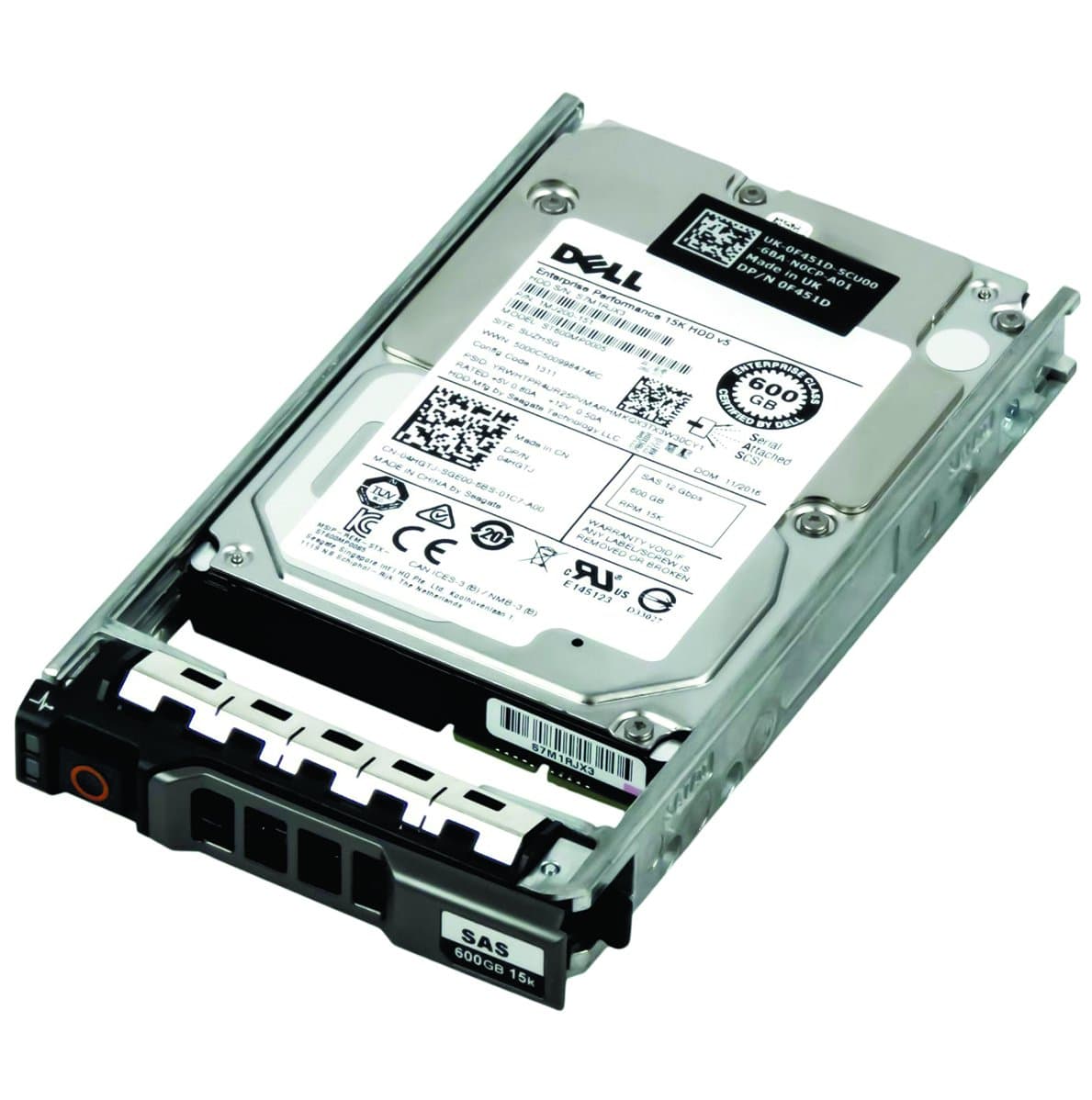 Жесткий диск Dell 600Gb 15000 SAS 2.5" HDD 04HGTJ