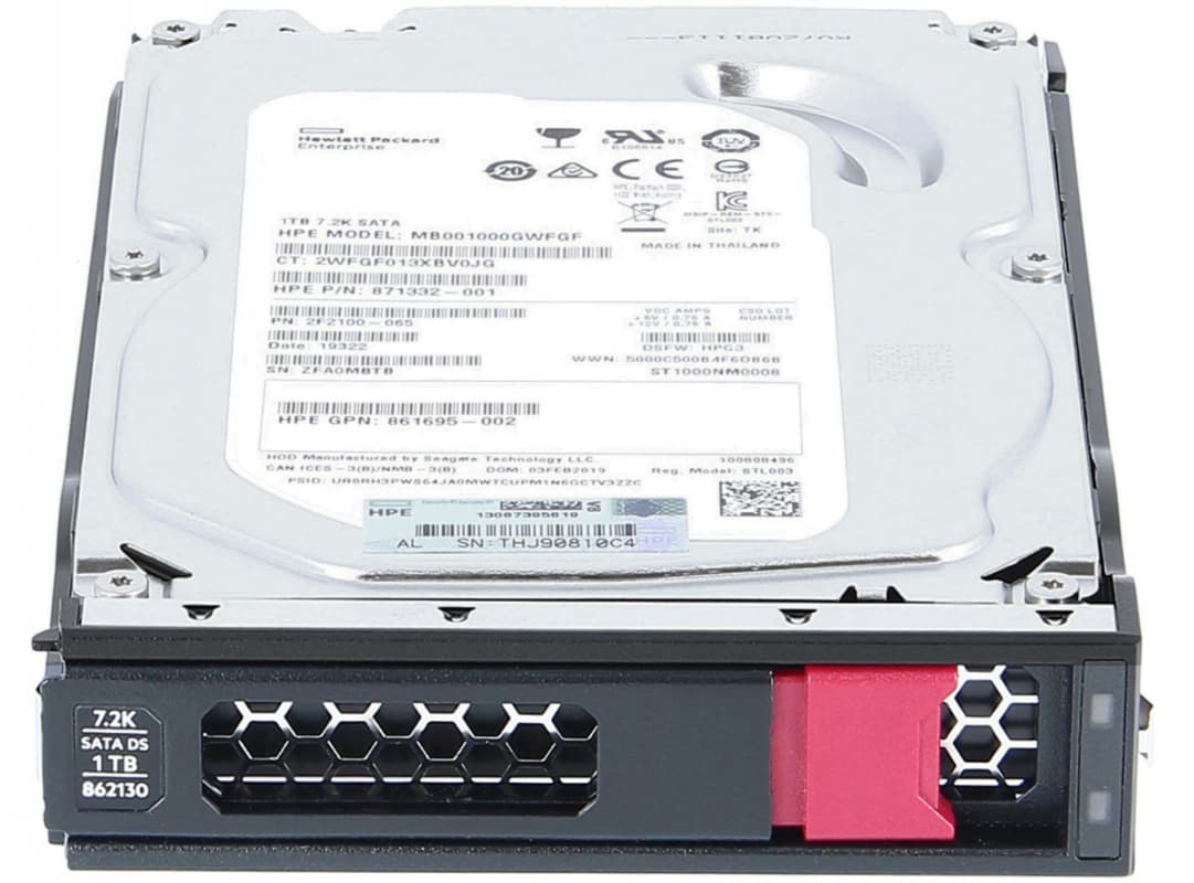 Жесткий диск HP 861687-B21 1Tb 7200 SATAIII 3.5" HDD