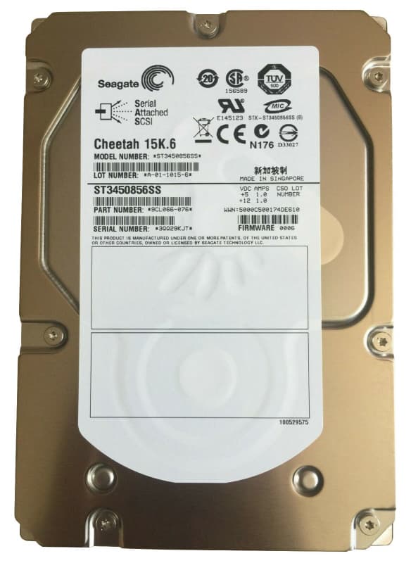 Жесткий диск Seagate 9CL066 450Gb  SAS 3,5" HDD