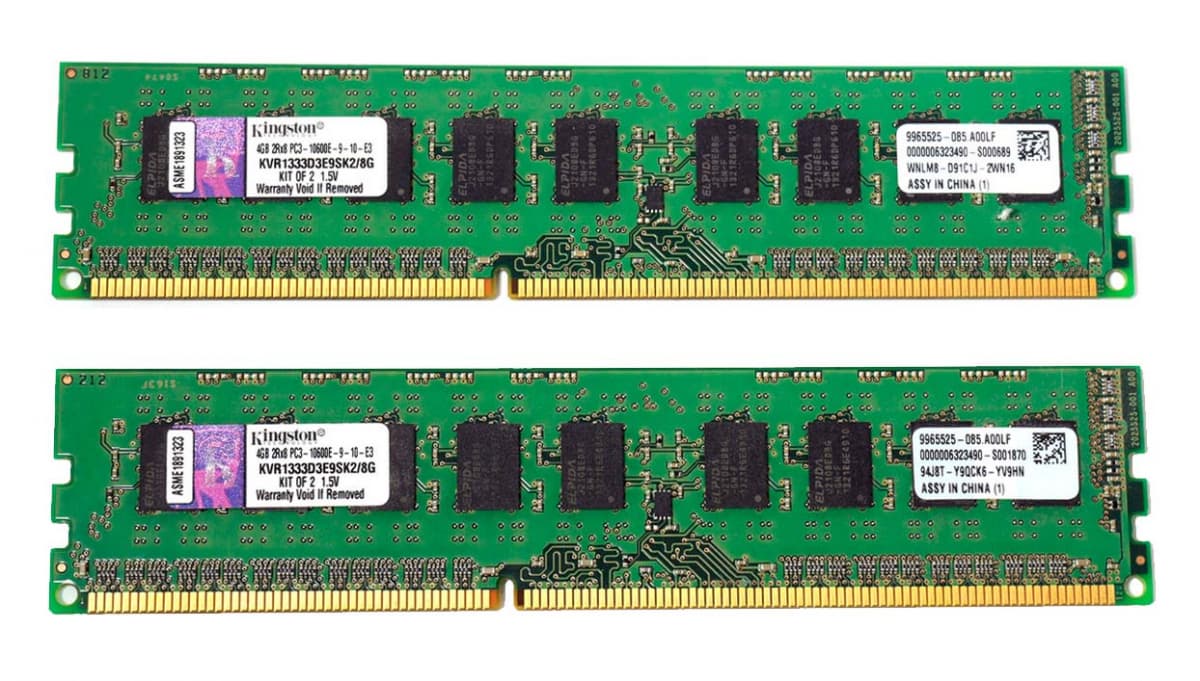 Оперативная память Kingston KVR1333D3E9SK2/8G DDRIII 8Gb