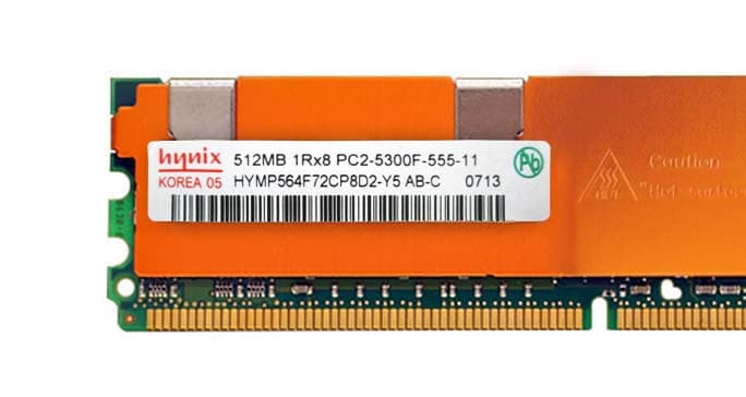 Оперативная память Hynix HYMP564F72CP8D2-Y5 DDRII 512Mb