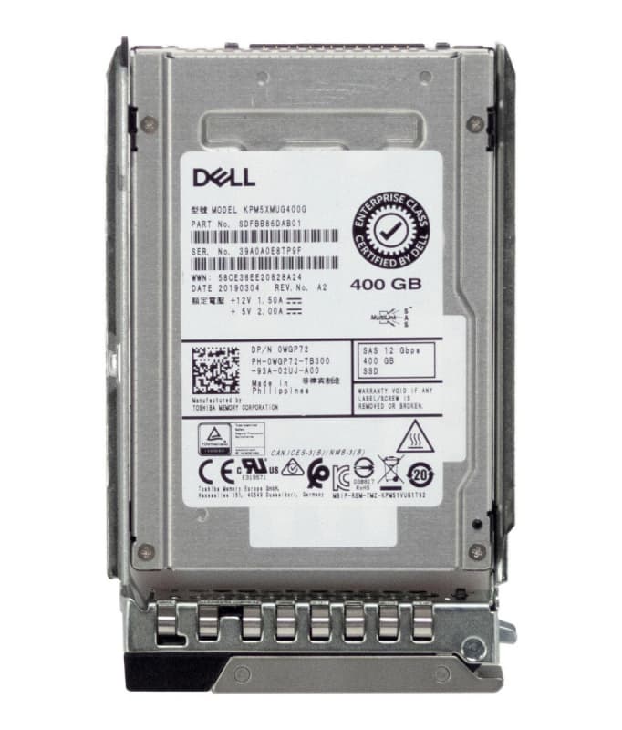 Жесткий диск Dell KPM5XMUG400G 400Gb SAS 2,5" SSD