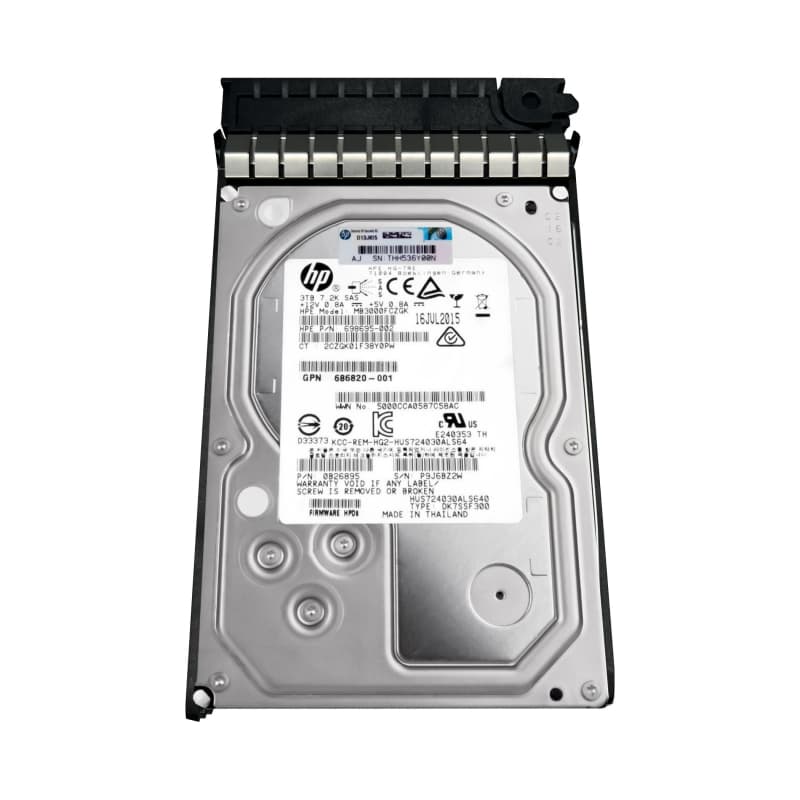 Жесткий диск HP 698695-002 3Tb 7200 SAS 3,5" HDD