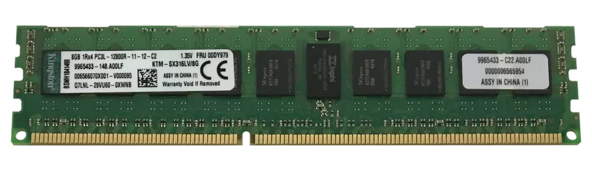 Оперативная память Kingston KTM-SX316LV/8G DDRIII 8Gb