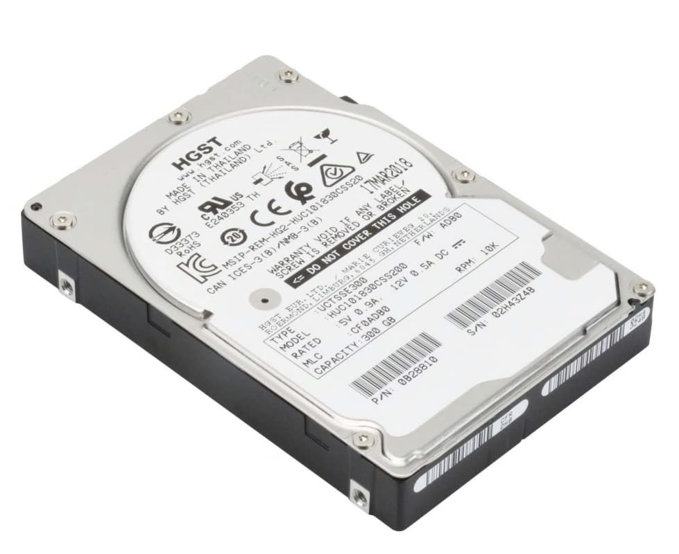 Жесткий диск HGST 0B28810 300Gb 10520 SAS 2,5" HDD