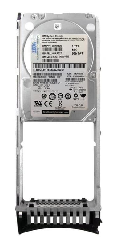 Жесткий диск IBM 00WY599 1,2Tb 10000 SAS 2,5" HDD