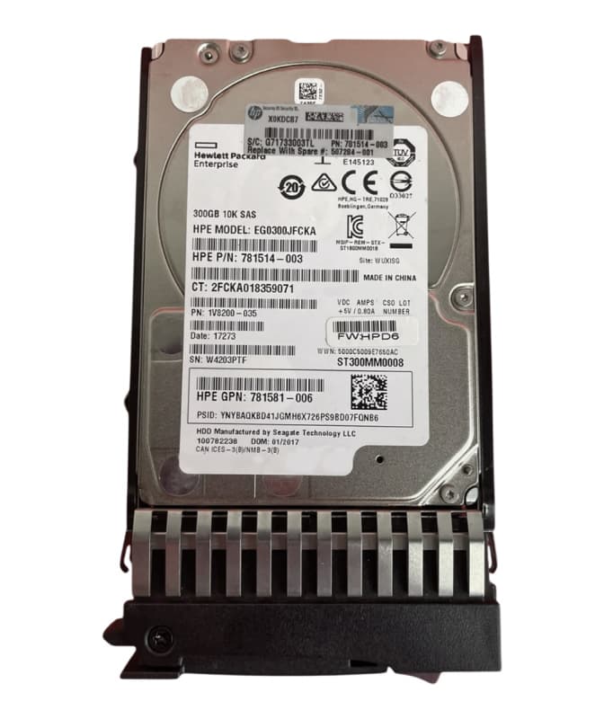 Жесткий диск HP 781581-006 300Gb 10000 SAS 2,5" HDD