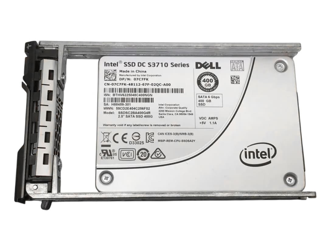 Жесткий диск Dell 7C7FK 400Gb SATAIII 2,5" SSD