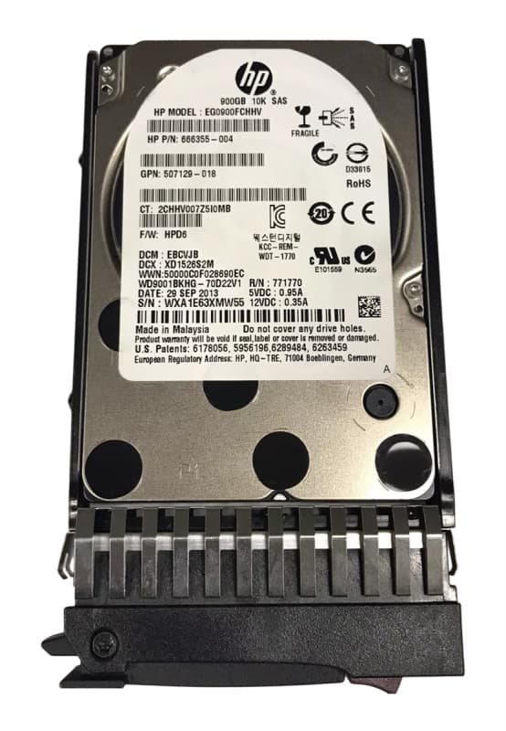 Жесткий диск HP 716605-001 900Gb  SAS 2,5" HDD