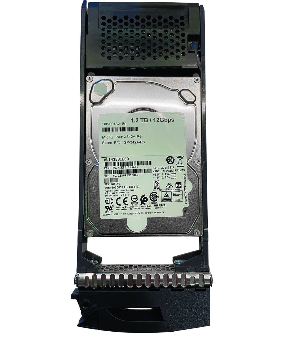 Жесткий диск NetApp 1,2Tb 10000 SAS 2.5" HDD 108-00321+B0
