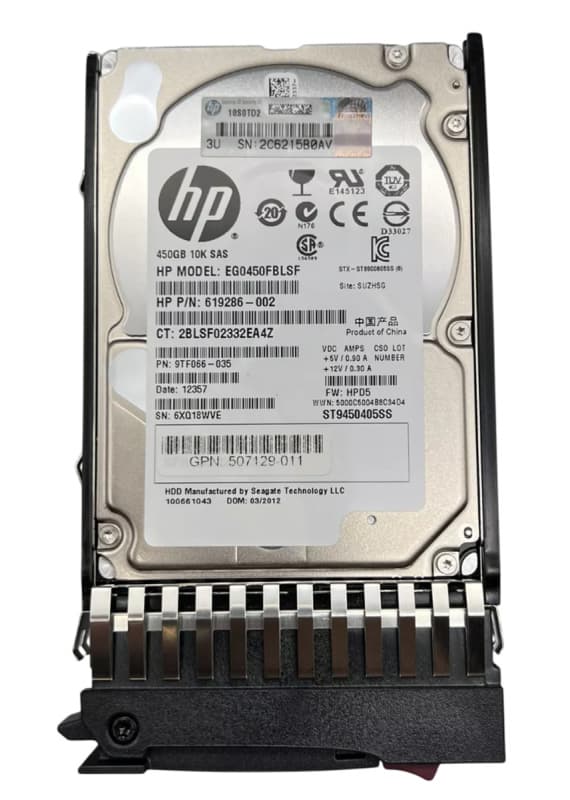 Жесткий диск HP 619286-002 450Gb 10000 SAS 2,5" HDD