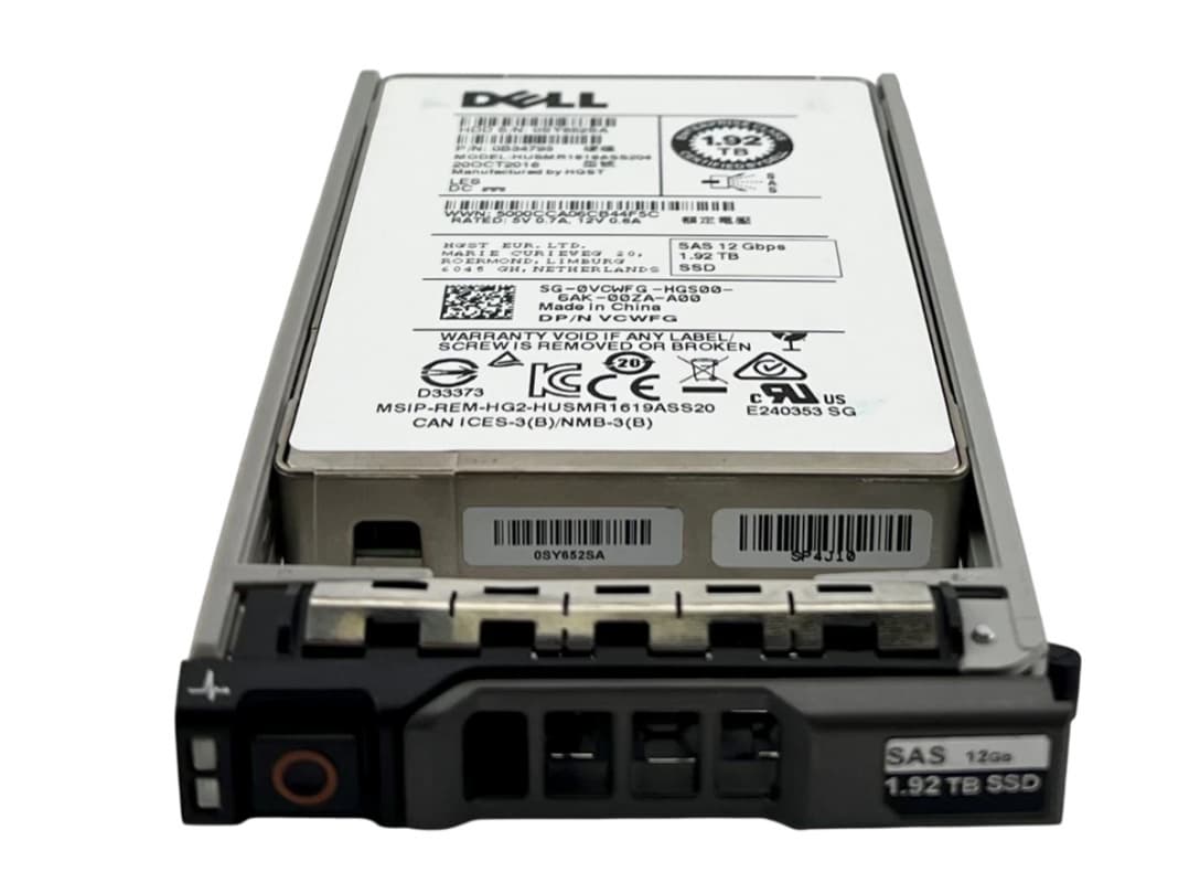 Жесткий диск Dell 0B34793 1.92TB SAS 2,5" SSD