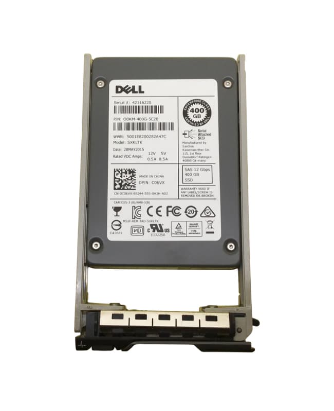 Жесткий диск Dell 0C06VX 400Gb SAS 2.5" SSD